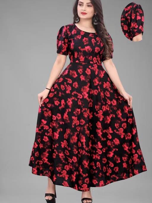 Red Banarasi Kurta Surwal Set