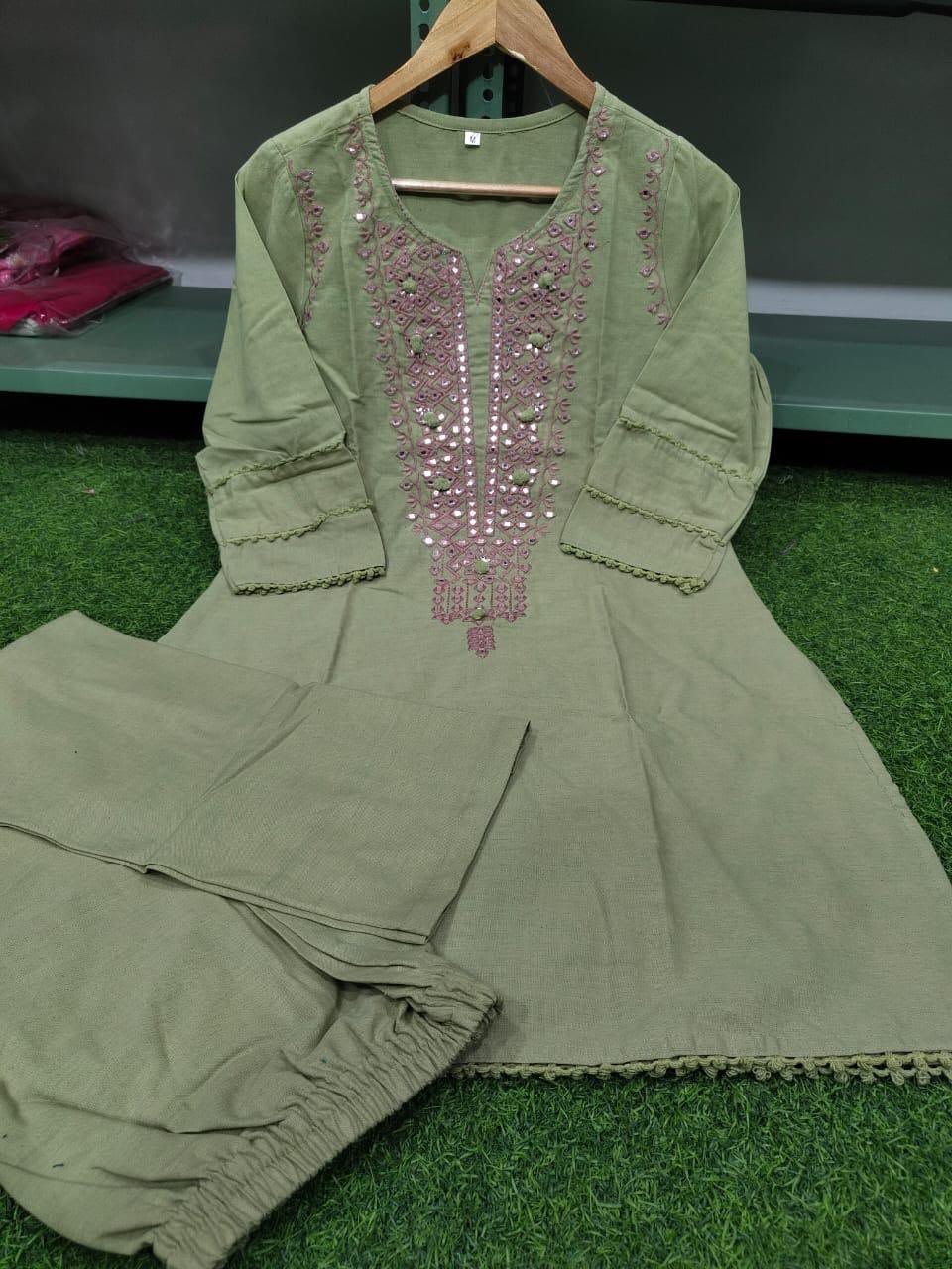 Comfortable and classy Cord set for this Hot Summer